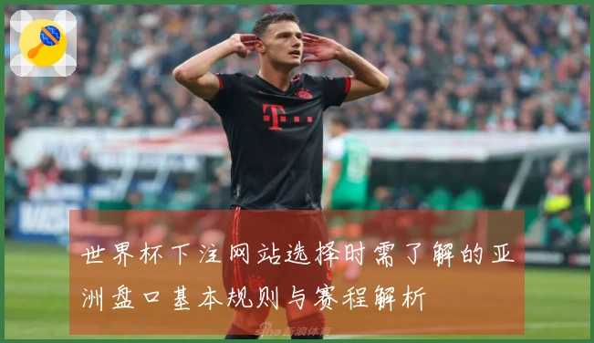 世界杯下注网站选择时需了解的亚洲盘口基本规则与赛程解析
