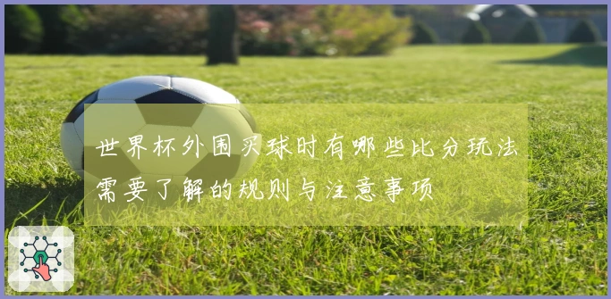 世界杯外围买球时有哪些比分玩法需要了解的规则与注意事项