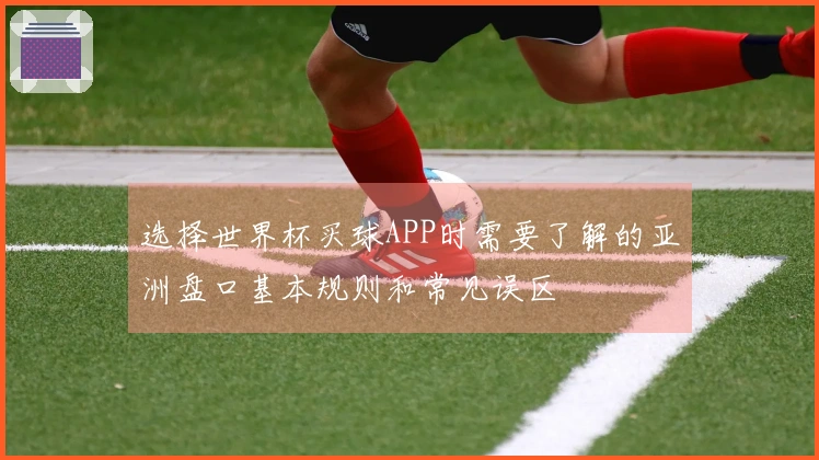 选择世界杯买球APP时需要了解的亚洲盘口基本规则和常见误区