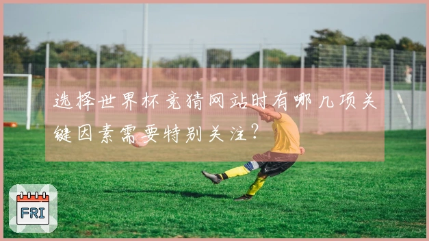 选择世界杯竞猜网站时有哪几项关键因素需要特别关注？